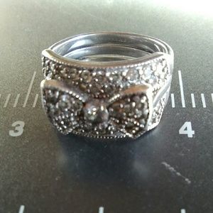 925 FAS Sterling Silver Cubic Zirconia Ring